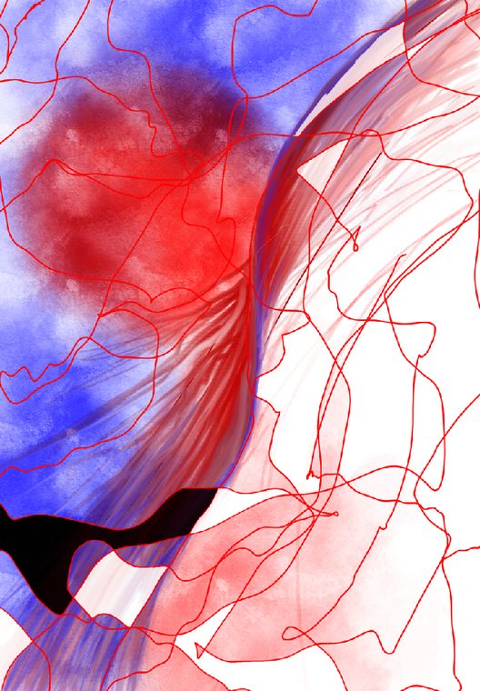 New universe, digital work by Aysel Prat