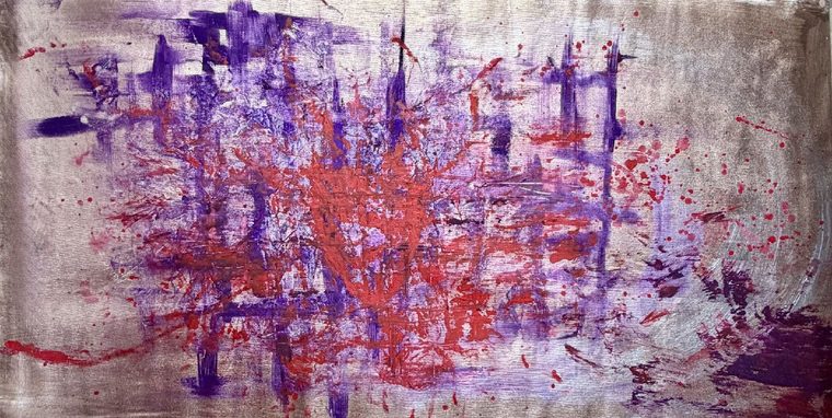 Impossible, painting by Aysel Prat