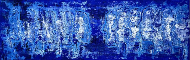 L Over S, painting by Aysel Prat
