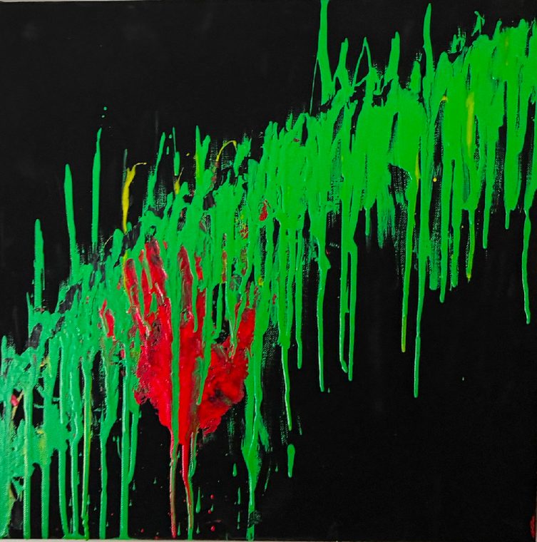 noExit, painting by Aysel Prat