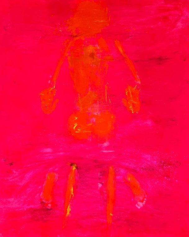 S.E.X…, painting by Aysel Prat