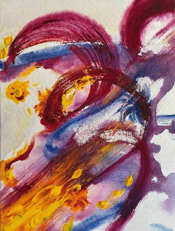 SOULfire, painting by Aysel Prat