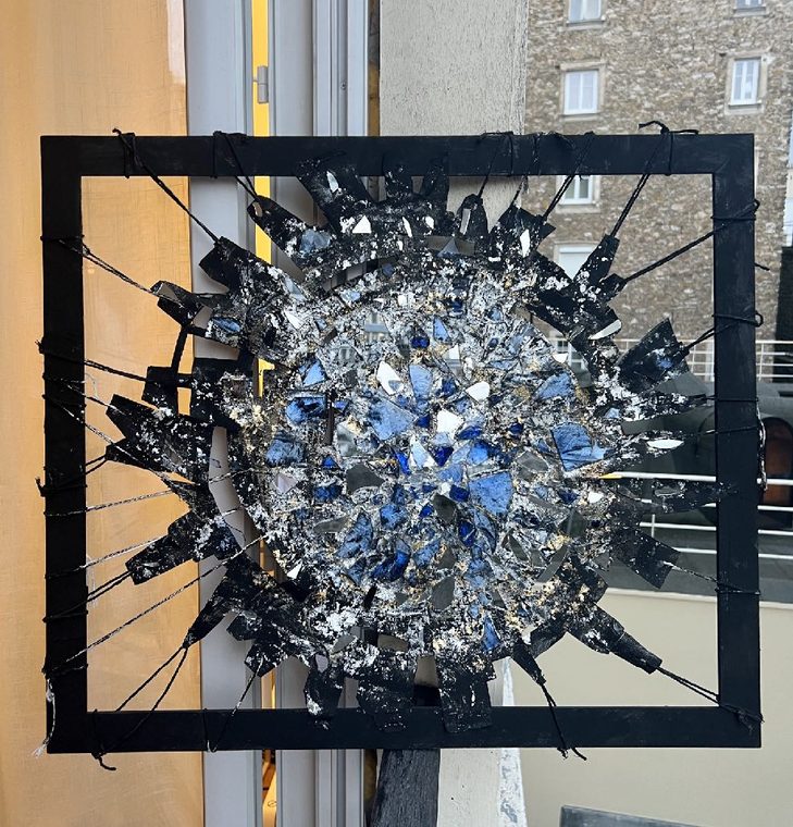 Star, painting by Aysel Prat